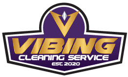 Vibing Cleaning Logo